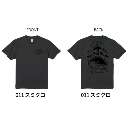 CAMISETA JAPOCATEPETL NEGRA