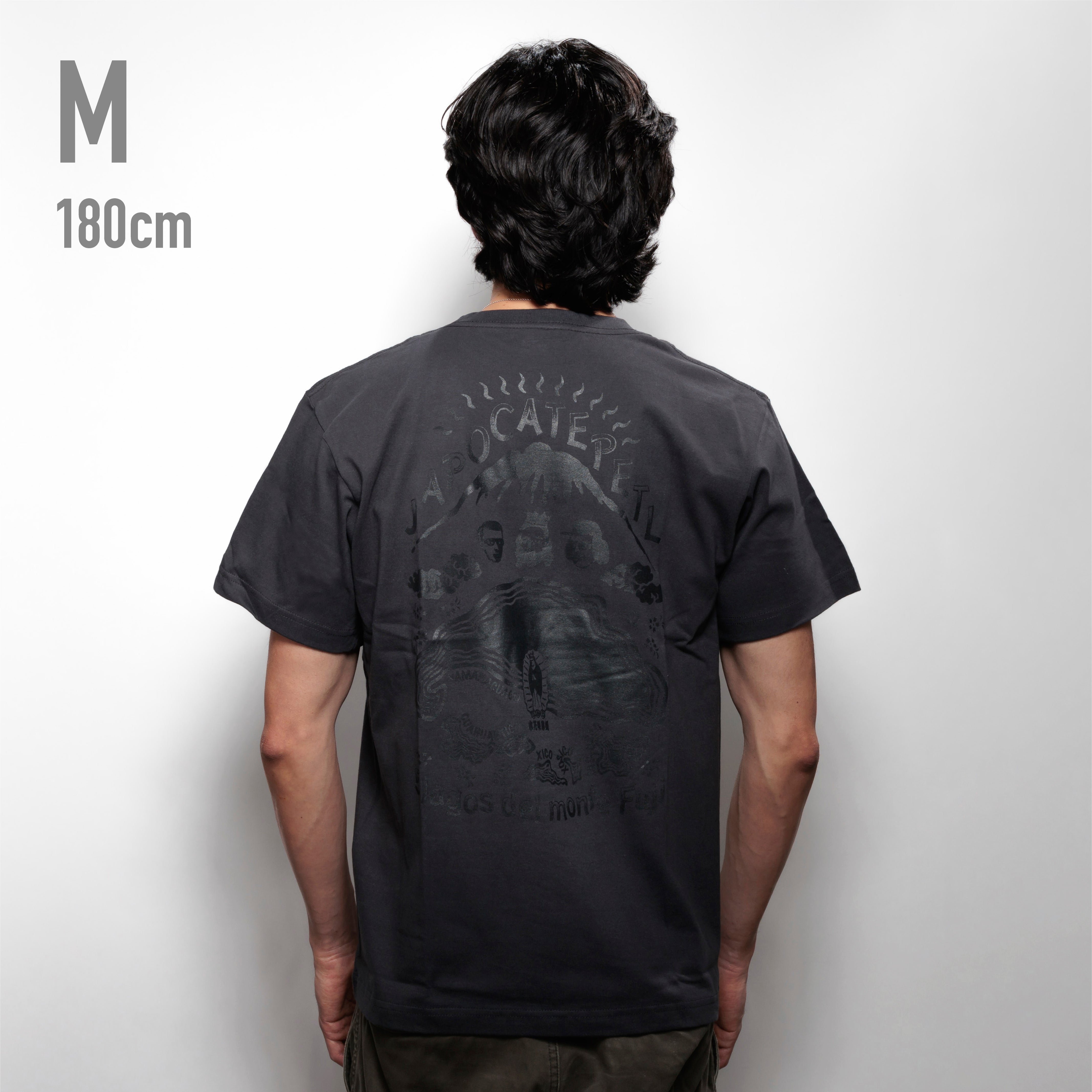JAPOCATEPETL T-SHIRT NEGRA – TACOS 3HERMANOS