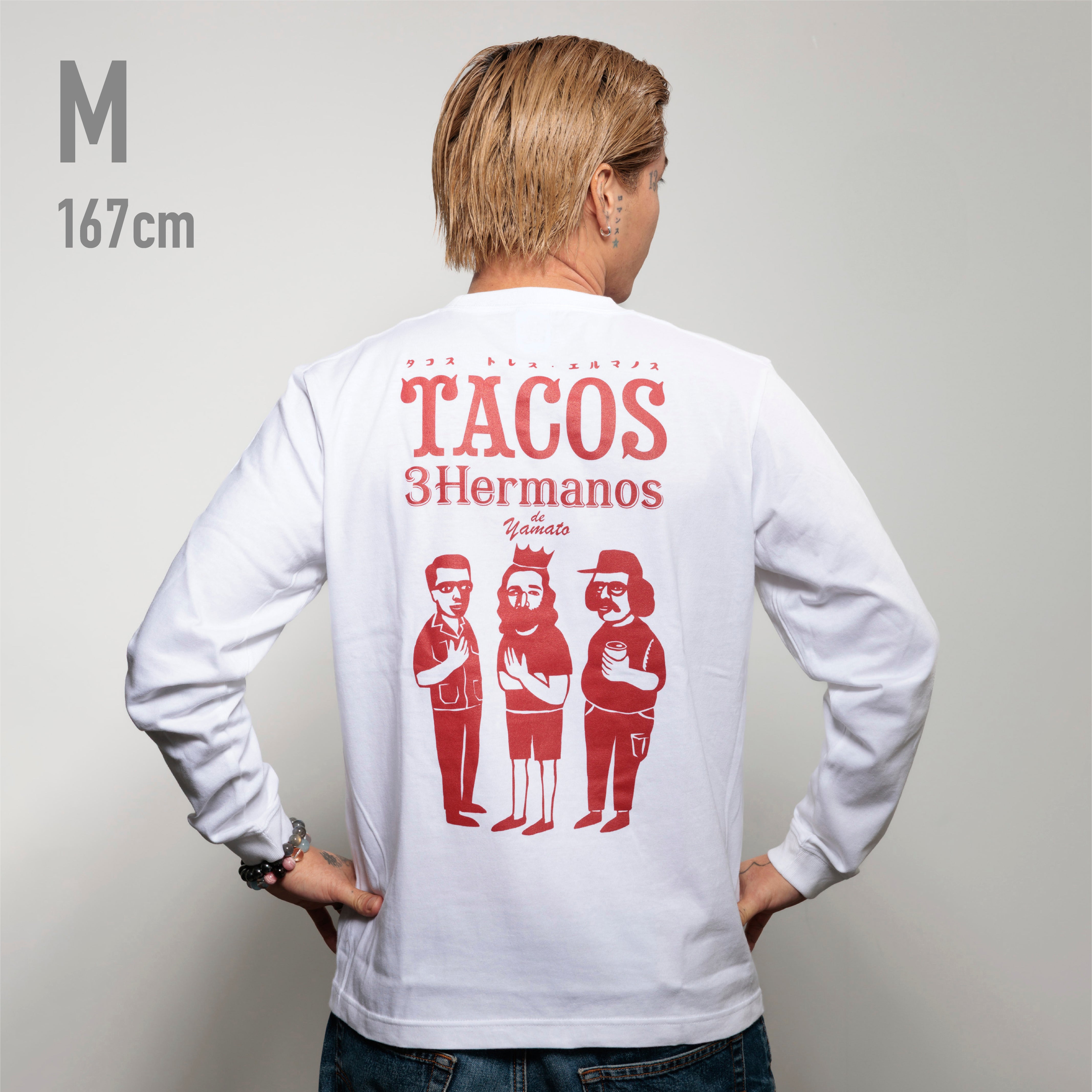 3HERMANOS LONG SLEEVE T-SHIRTS – TACOS 3HERMANOS