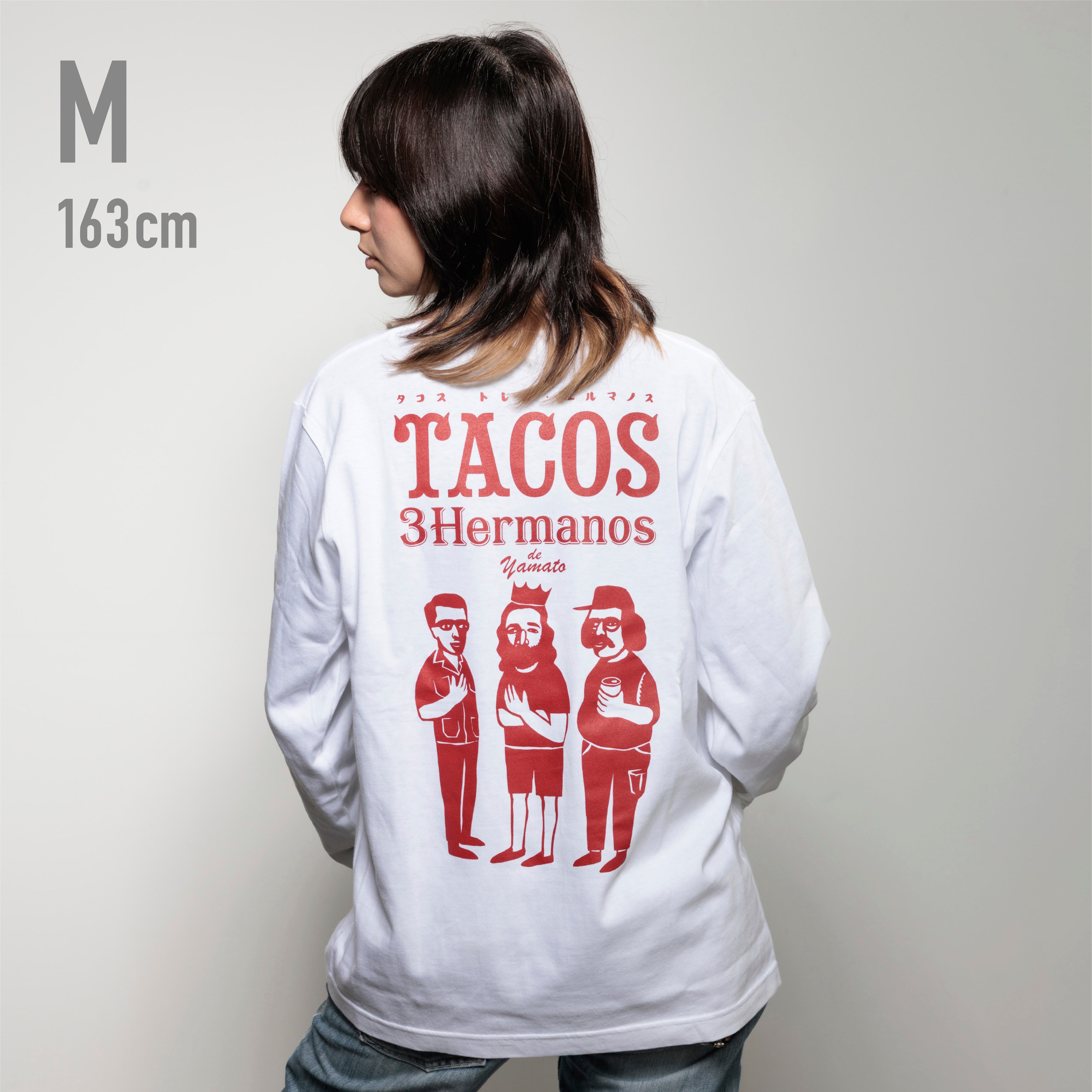 3HERMANOS LONG SLEEVE T-SHIRTS – TACOS 3HERMANOS